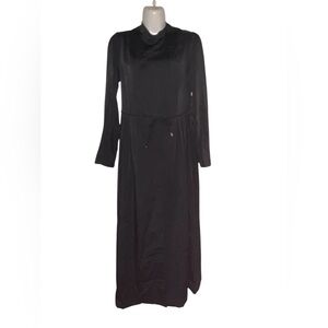 Elegant Black Long Sleeve Dress